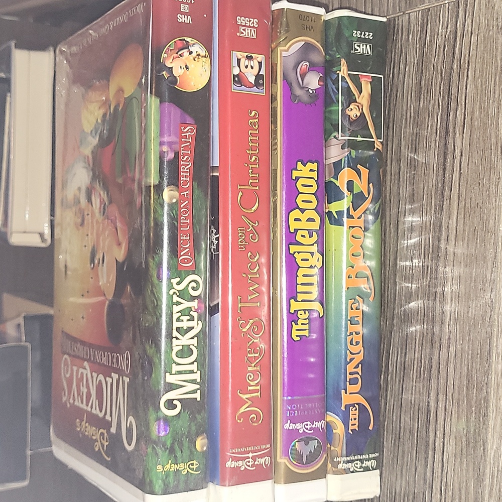 Disney VHS bundle